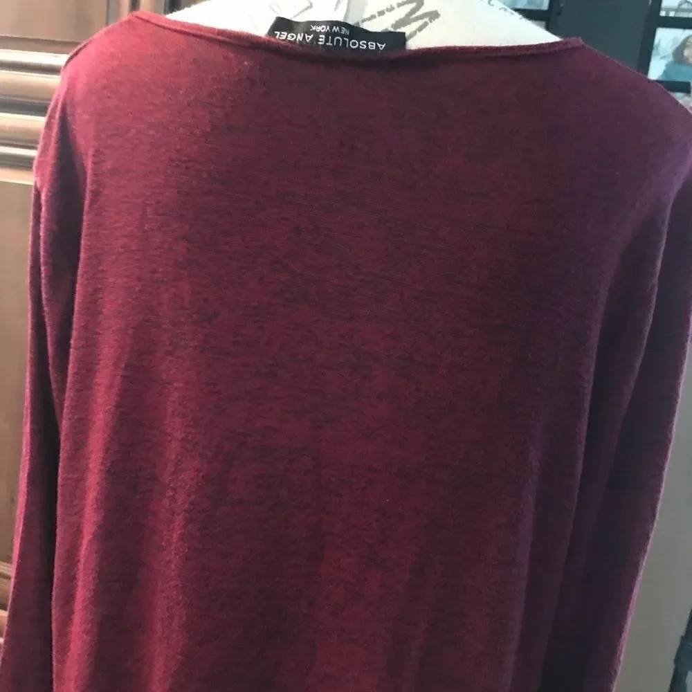 Absolute Angel Maroon Tunic 2X - Picture 10 of 11